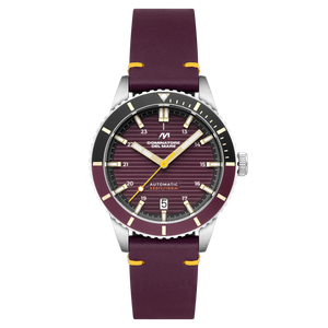 Scilla Automatic PURPLE / Leather | Purple Dial