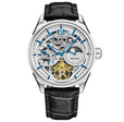 Legacy Automatic Skeleton Silver/ Black | Silver / Blue Dial