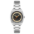 Buxton Automatic Black/ Stainless Steel Stainless Steel | Black Dial