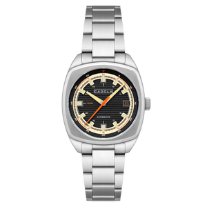 Buxton Automatic Black/ Stainless Steel Stainless Steel | Black Dial