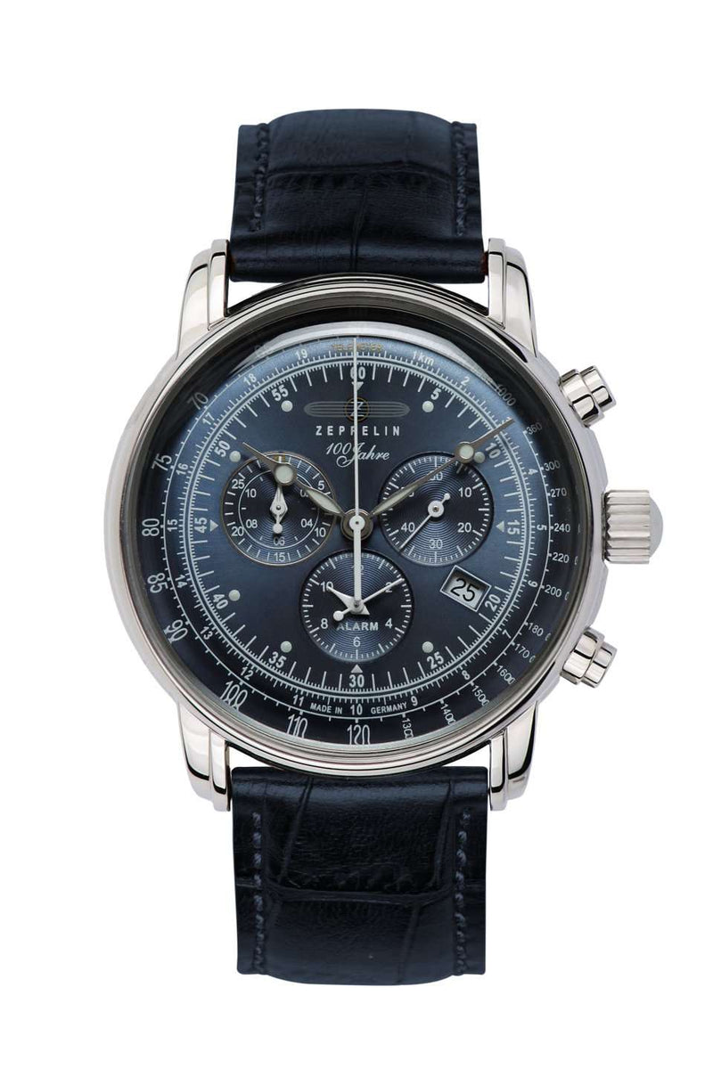 100 Jahre Chronograph Blue Blue Dial