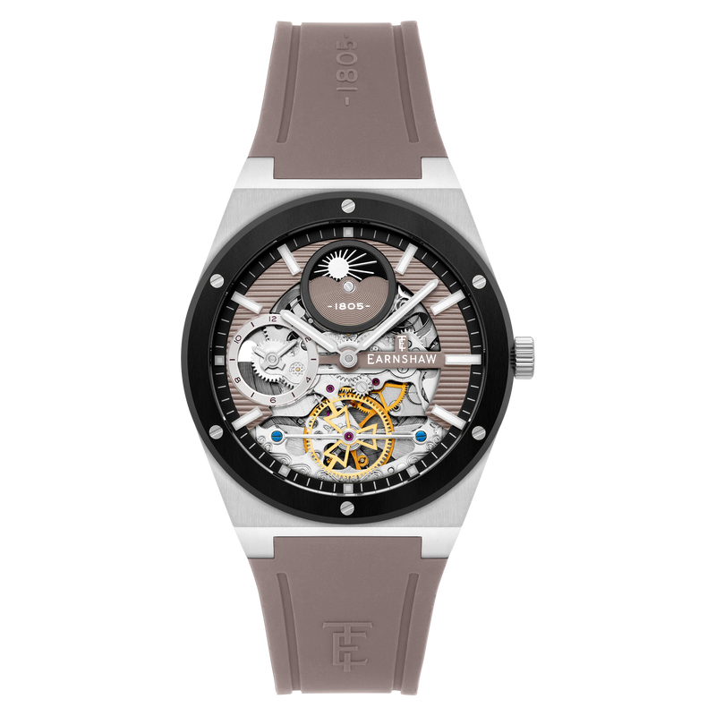 Drake Dual Time Automatic Khaki / Khaki Silicone | Khaki Dial