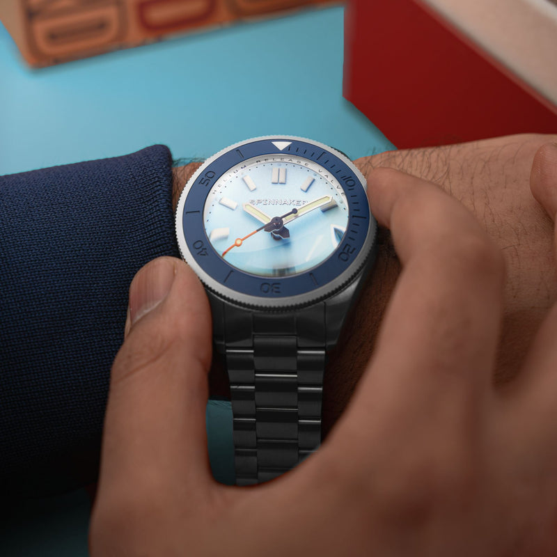 Piccard Automatic Blue/Stainless Steel | Blue Dial