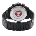 Scuderia Swiss Made Chronograph alarm, metal band Black red | Black Dial