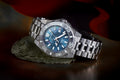 Silverjet AM/PM NH37 Automatic Black Mother of Peal Dial | Black Mother of Pearl Dial
