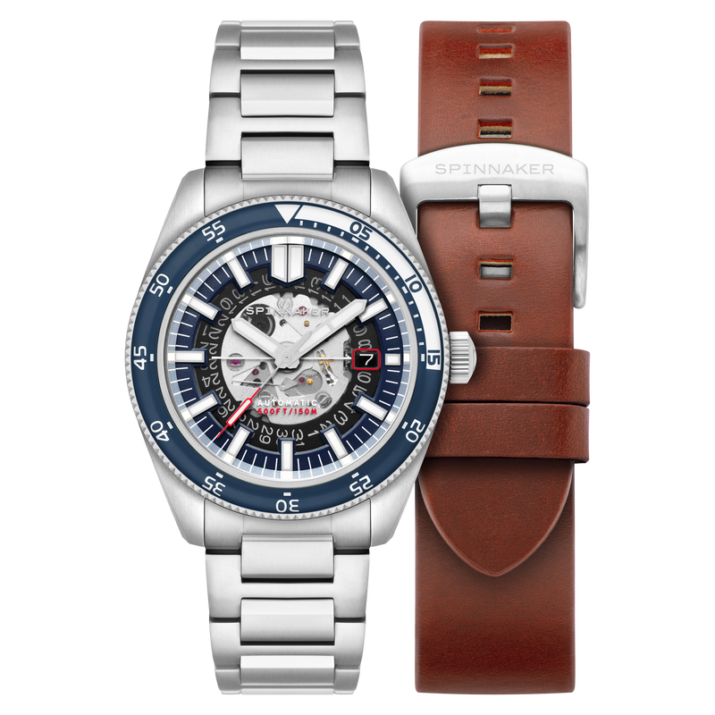 Fleuss Automatic Severn Edition Blue / Stainless Steel | Blue Dial