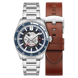 Fleuss Automatic Severn Edition Blue / Stainless Steel | Blue Dial