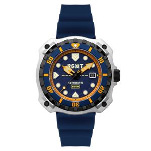 Minesweep Automatic Yellow  / Silicone | Yellow Dial