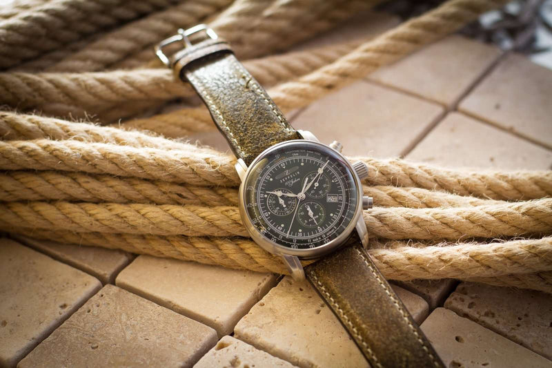100 Jahre Chronograph Green | Green Dial
