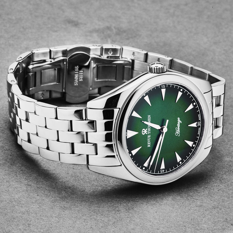 Heritage 21010.2134 / Green | Green Dial