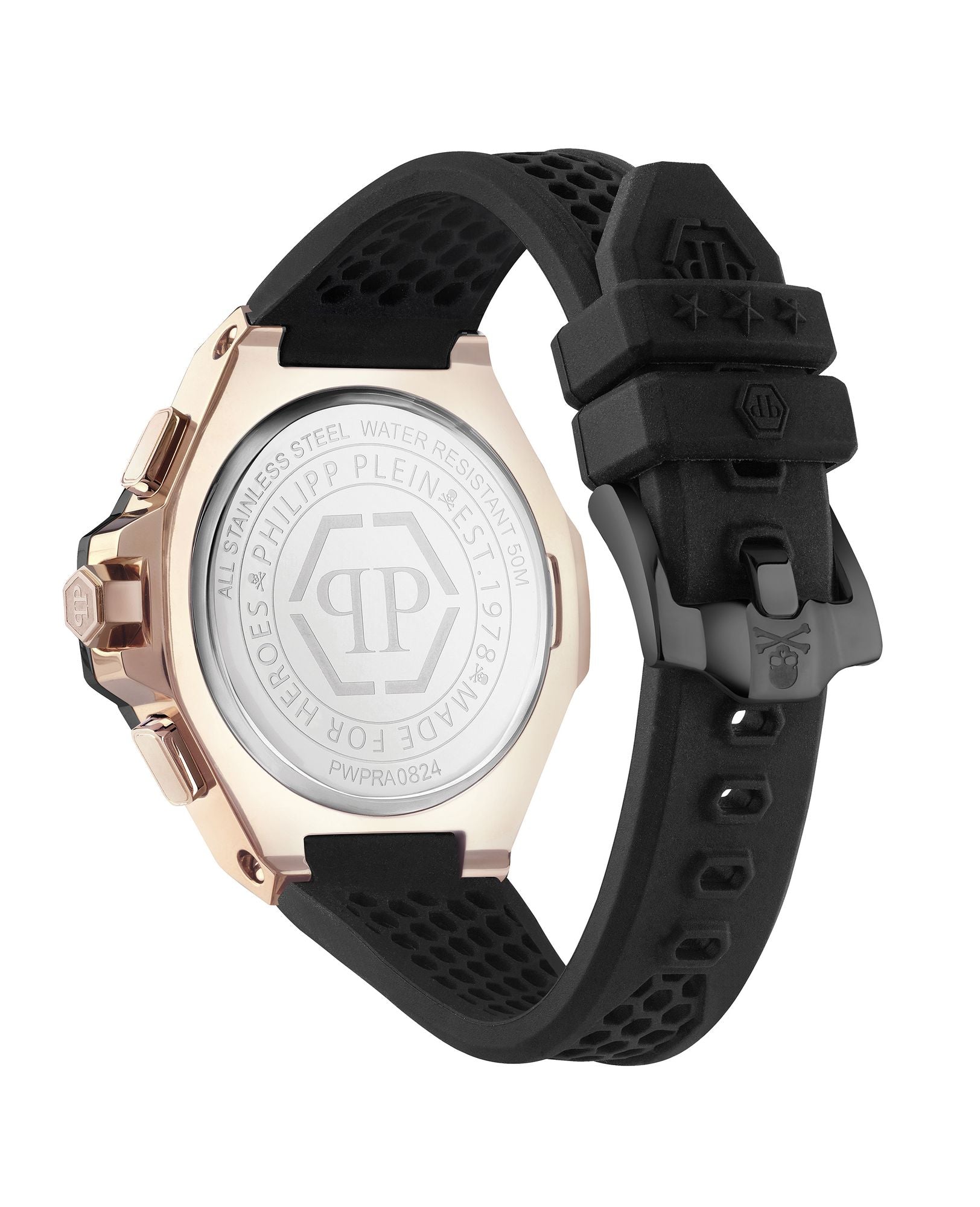 CHRONO ROYAL Black / Silicone Black Dial