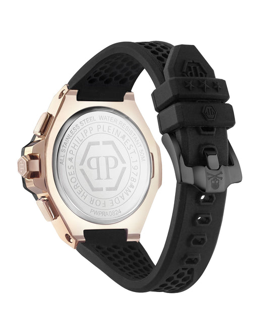 CHRONO ROYAL Black / Silicone Black Dial