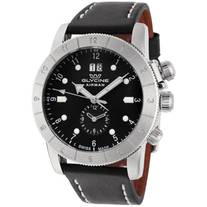 Airman GMT 42mm / Black / Black | Black Dial