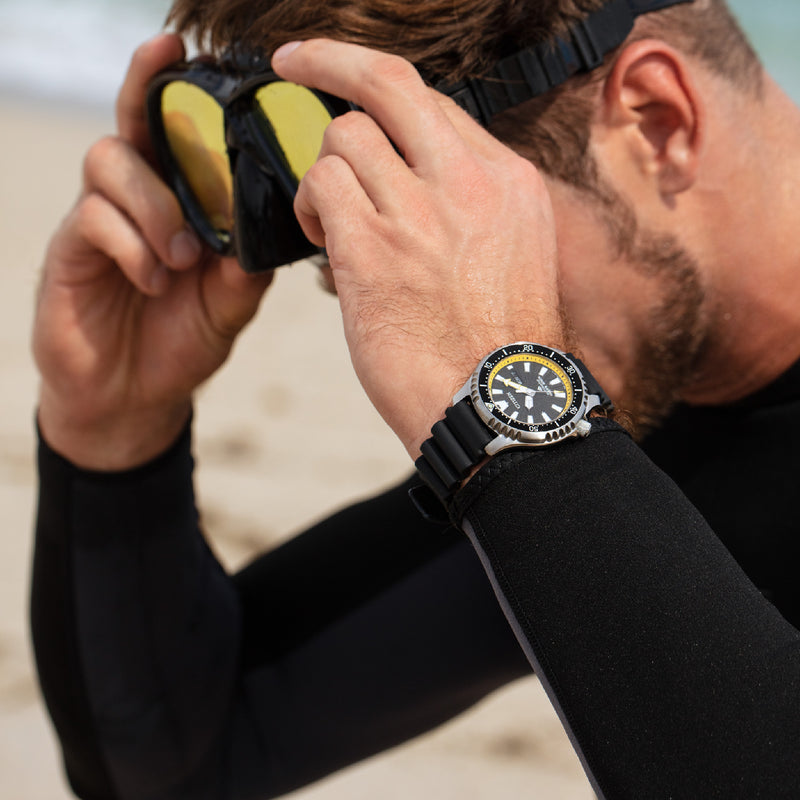 Promaster Dive Automatic Black / Polyurethane | Black Dial