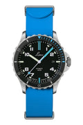 Atlantik 39.RB Rubber | Matte Black Dial