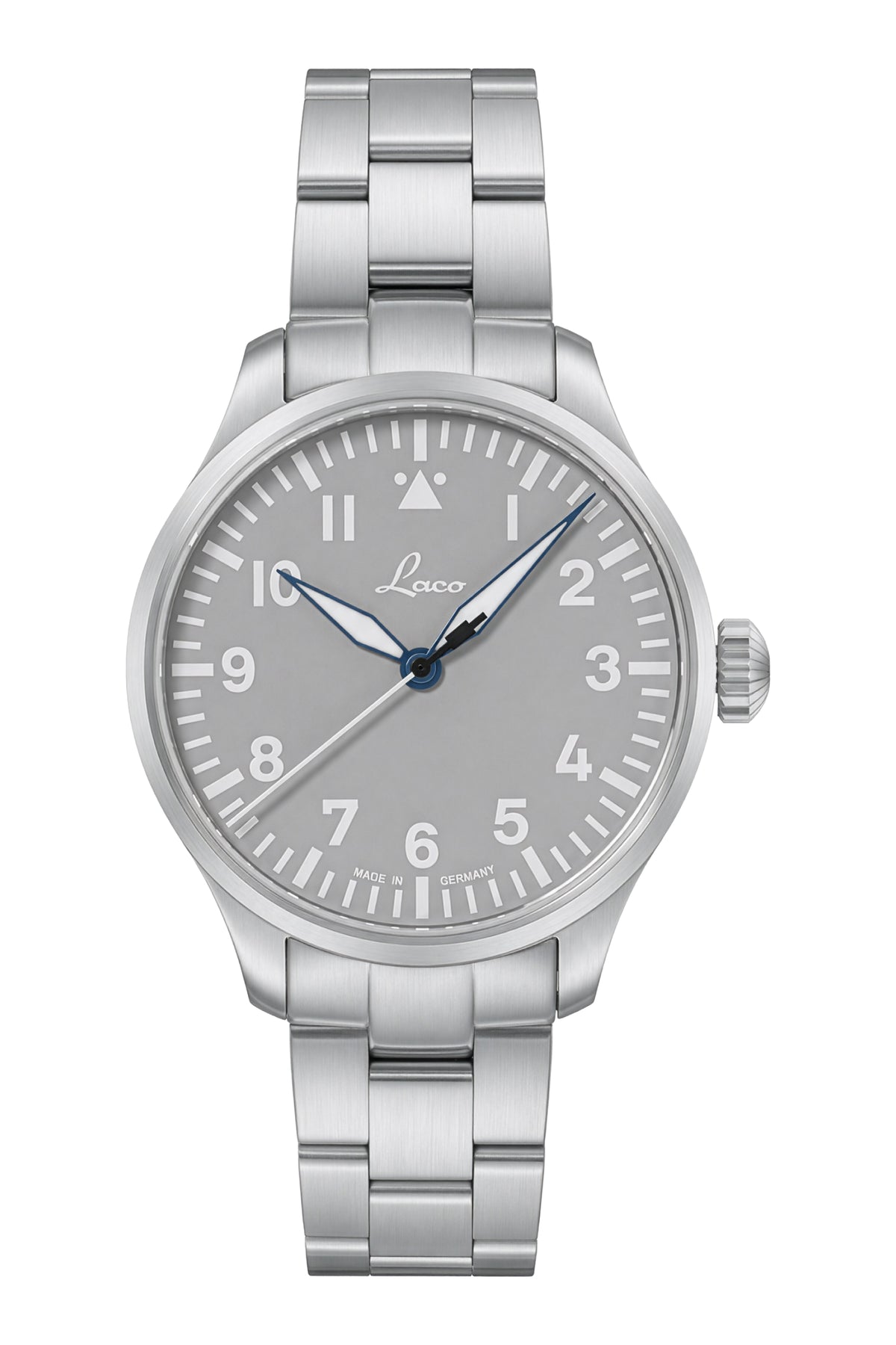 Augsburg Grau 39  MB Gray Dial Type A / Silver Stainless Steel Bracelet Gray Dial
