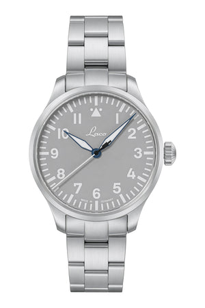 Augsburg Grau 39  MB Gray Dial Type A / Silver Stainless Steel Bracelet Gray Dial