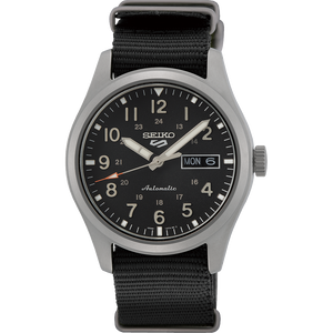 5 Sports Field Series Green Dial Green Nylon Strap 39.4mm Green Dial
