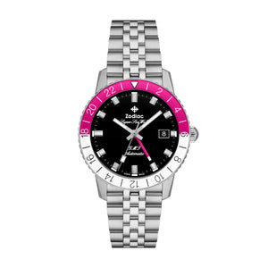 Super Sea Wolf GMT Automatic | Black Dial