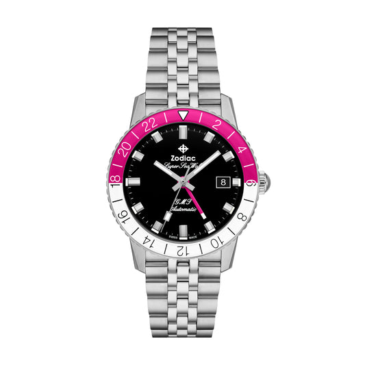 Super Sea Wolf GMT Automatic | Black Dial