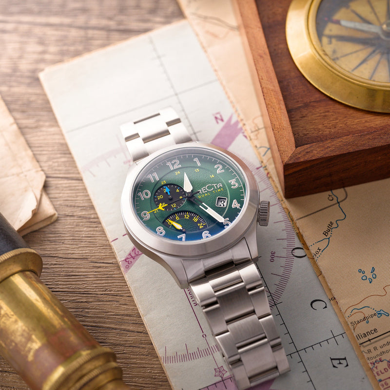 Altitude Japan Quartz Green / Stainless Steel |  Dial