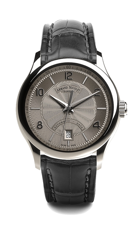 M02-4 Grey/Grey/Leather | Gray Dial