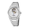 Rive Open Heart Silver / Stainless Steel | Silver Dial