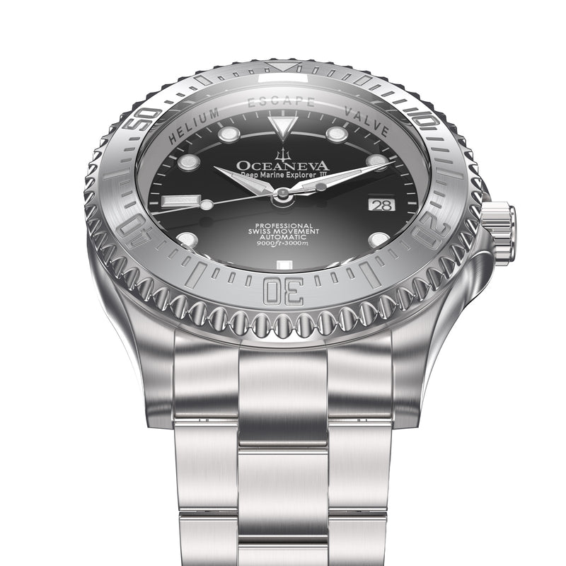 Deep Marine Explorer III – Black Dial