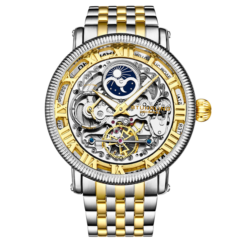 Legacy Silver/Gold/Stainless Steel | Gold Dial