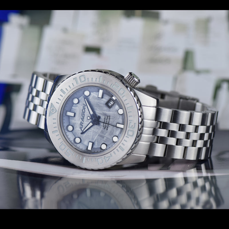 EVO Meteorite Swiss Automatic Limited Edition Meteorite Dial - Silver | Silver Dial