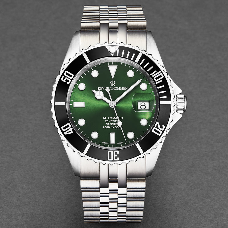 Diver 17571.2222 / Green | Green Dial