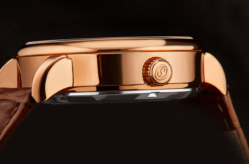 Legacy Skeleton Brown/Leather | Gunmetal Dial