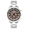 ATLAS DUAL TIME CHRONOGRAPH GREY / STAINLESS STEEL | Grey Dial