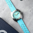 Amalfi Automatic Blue / Blue Silicone | Blue Dial