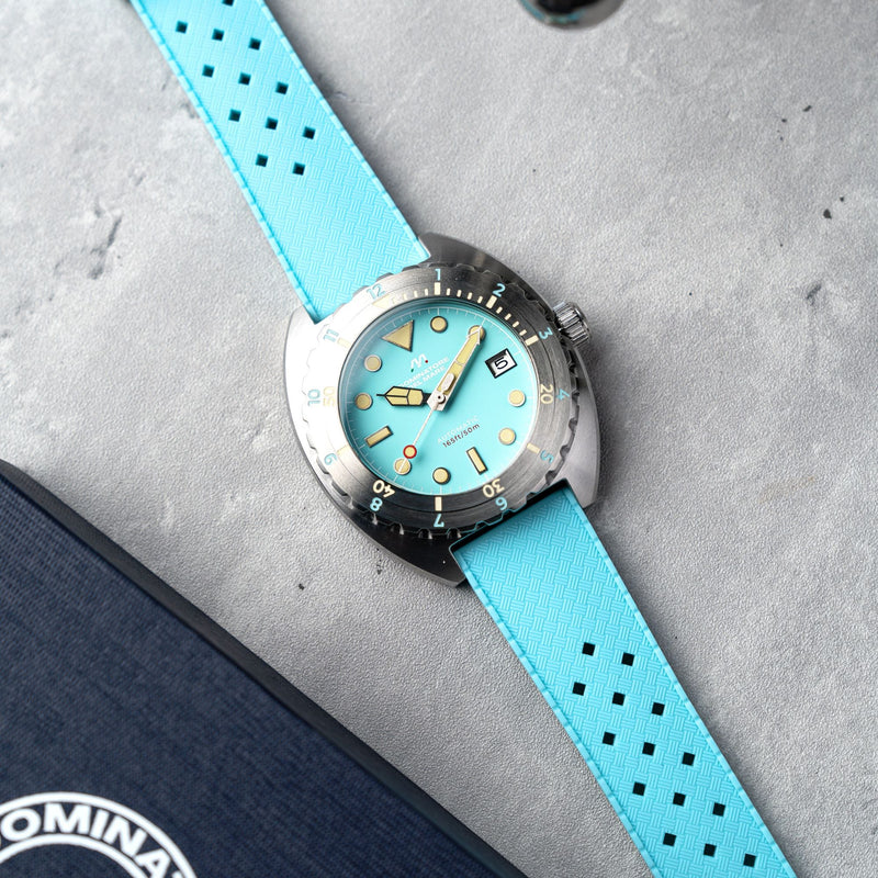 Amalfi Automatic Blue / Blue Silicone | Blue Dial