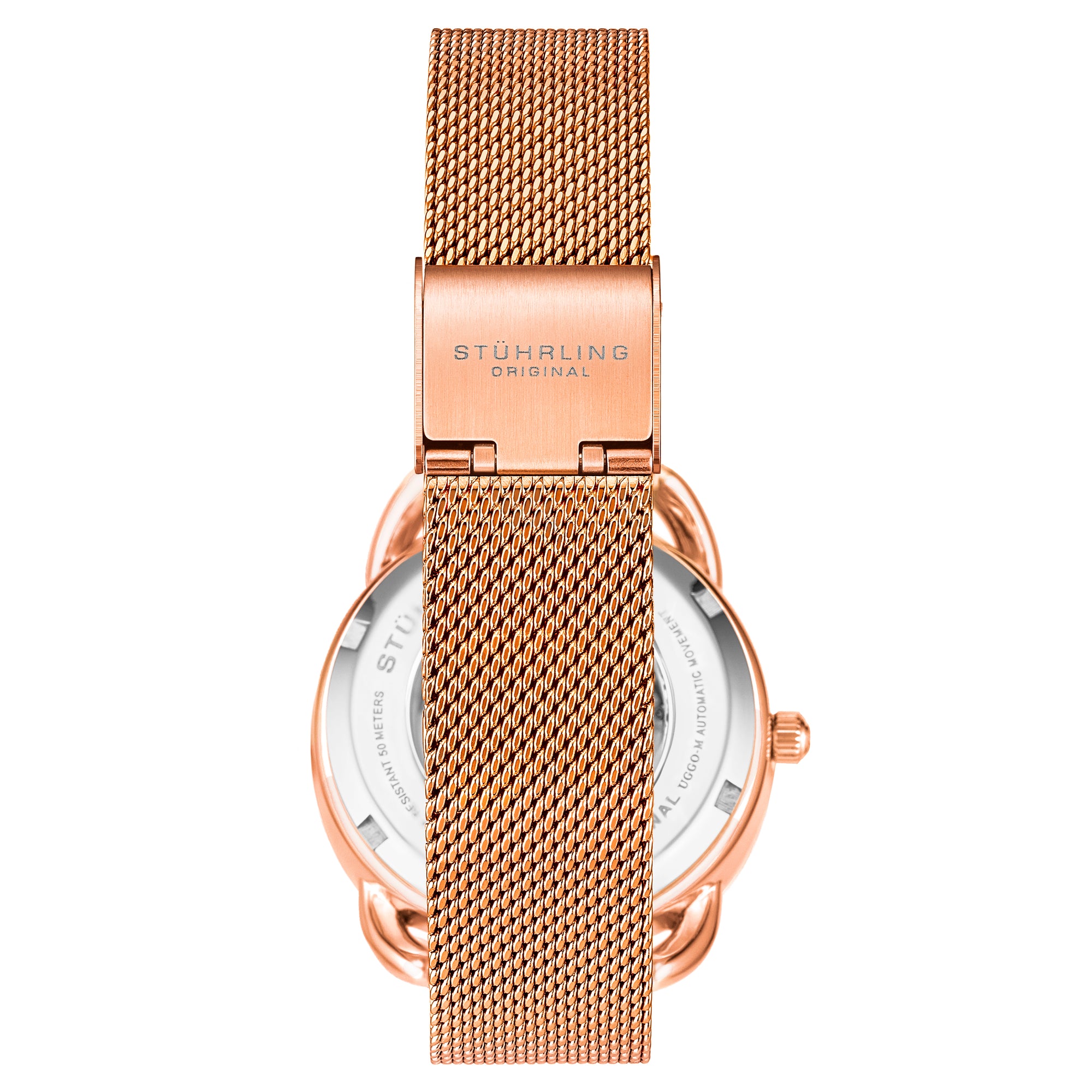 Legacy Rose Gold Stainless Steel | Black Dial