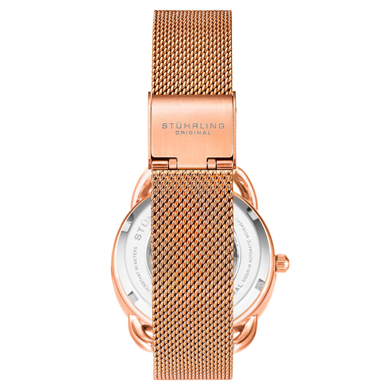 Legacy Rose Gold Stainless Steel | Black Dial