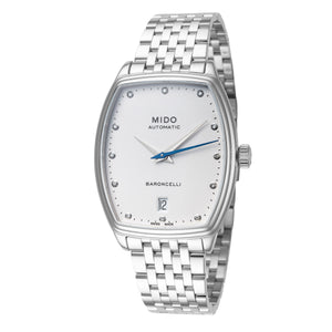 Baroncelli 31mm / White / Silver | White Dial