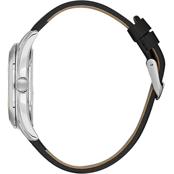 Arcadia ER - Date - Leather Strap - DK13692 Black | Black Dial