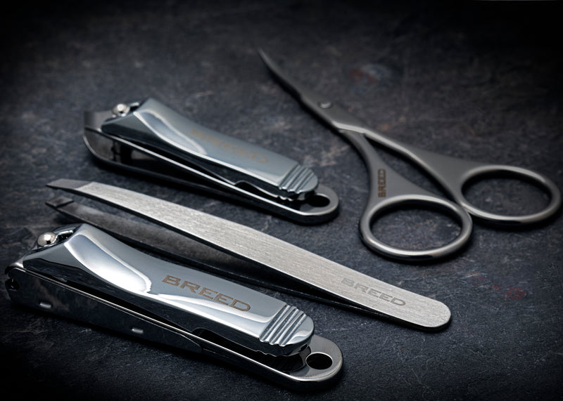 Sabre 4 Piece Surgical Steel Groom Kit