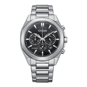 Classic 41mm / Black / Silver Black Dial