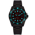 TITANIUM Deep Marine Explorer II Black Bezel | Red Dial
