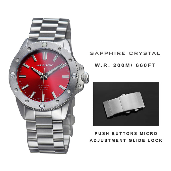Matador 42 Automatic Red Dial | Red Dial