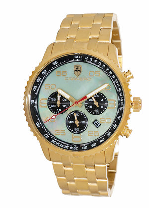 Aureum-MB Goldtone/Green | Green Dial