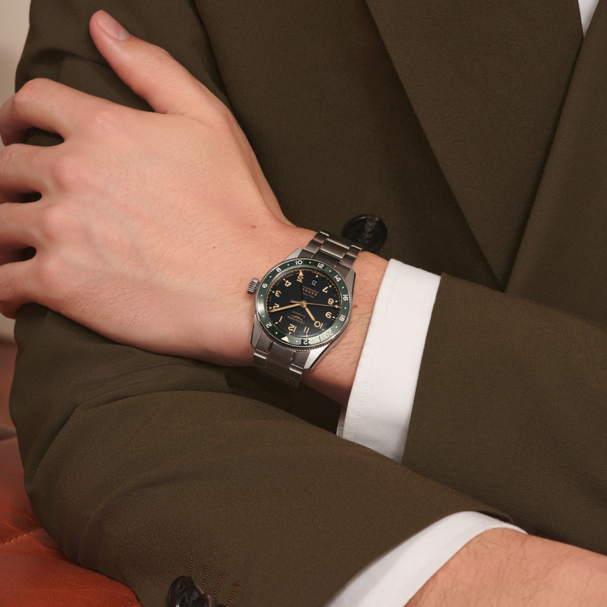 SPIRIT ZULU TIME Black / Stainless Steel | Black Dial