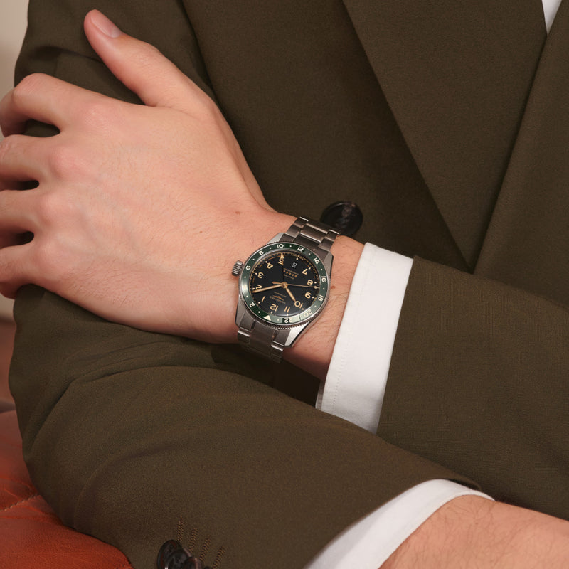 SPIRIT ZULU TIME Black / Stainless Steel | Black Dial
