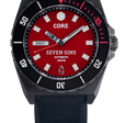 SEVEN SINS SEVEN SINS TITANIUM RED | Red Dial