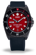 SEVEN SINS SEVEN SINS TITANIUM RED | Red Dial