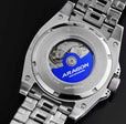 Silverjet AM/PM NH37 Automatic Blue Mother of Peal Dial | Blue Mother of Pearl Dial
