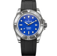 Damascus Swiss Automatic SW200 Deep Marine Explorer II Damascus/Blue Dial/Black Strap | Blue Dial